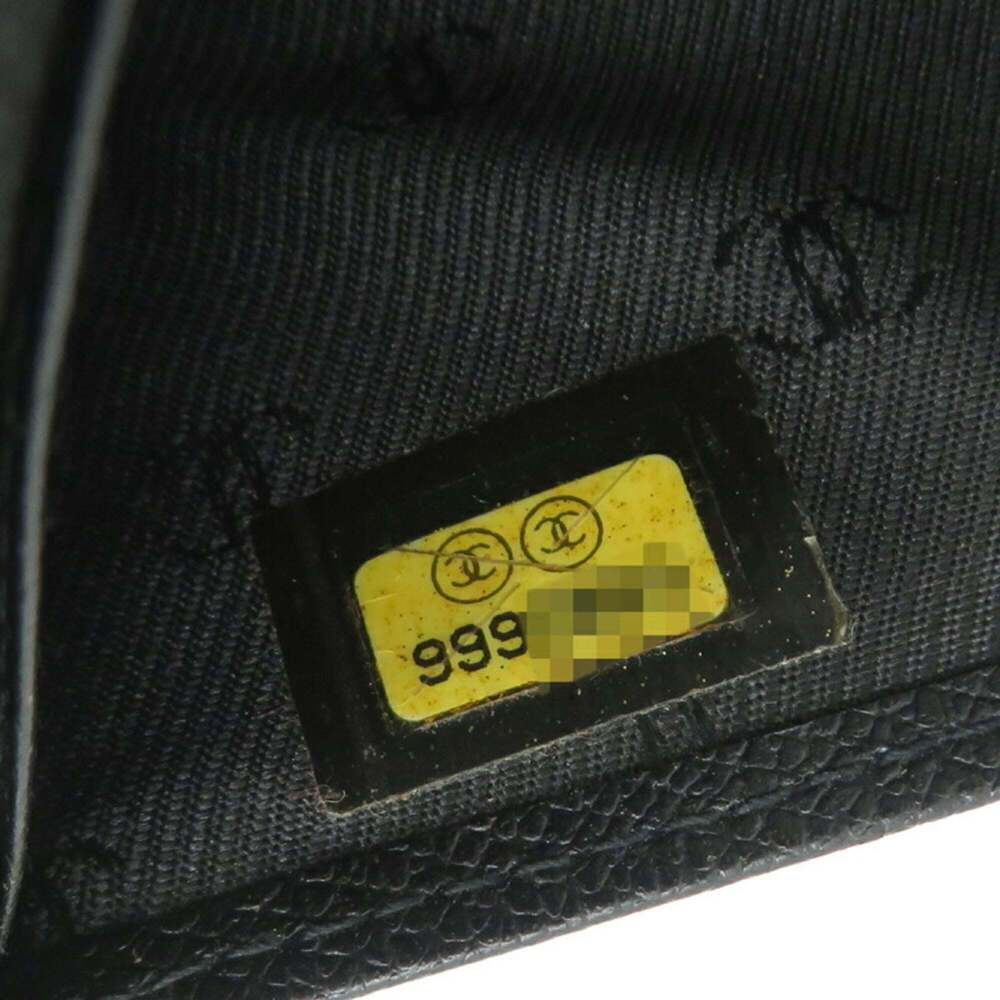 CHANEL Authentic Black Leather Wallet - Picture 10 of 10